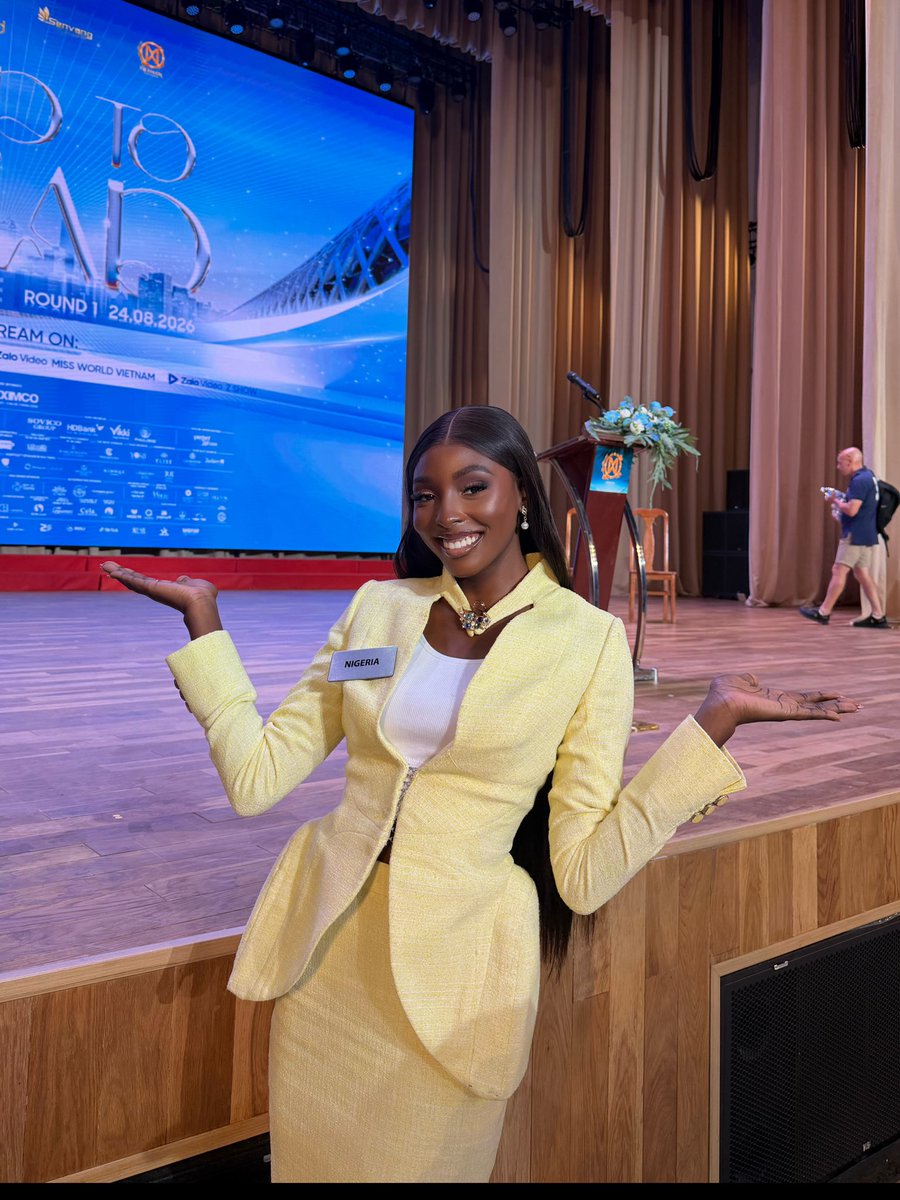 Soye_kg's tweet photo. Today, I had the opportunity to speak about something that is deeply personal to me — my advocacy and the change I hope to create through my Beauty With A Purpose journey. 🇳🇬👑

#MissWorld2026 #MissWorldNigeria #NigeriaToTheWorld #BeautyWithAPurpose #HeadToHeadChallenge https://t.co/bc3agzy3Wg