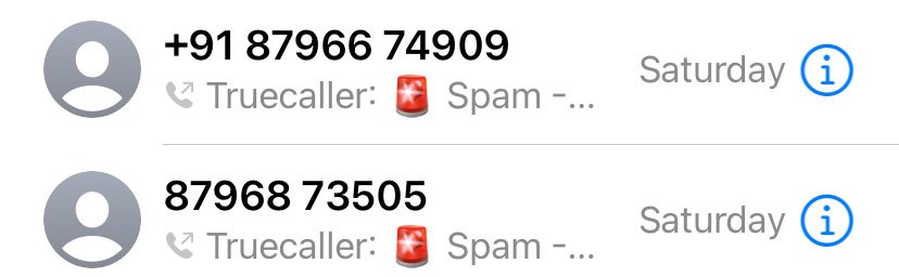 abhihappy22's tweet photo. @OneCardHelp @RBI I am getting call from this number attached below saying that he is from one card and calling my relatives and me and abusing so much. Take strict action on this. https://t.co/O7ma6Dqep3