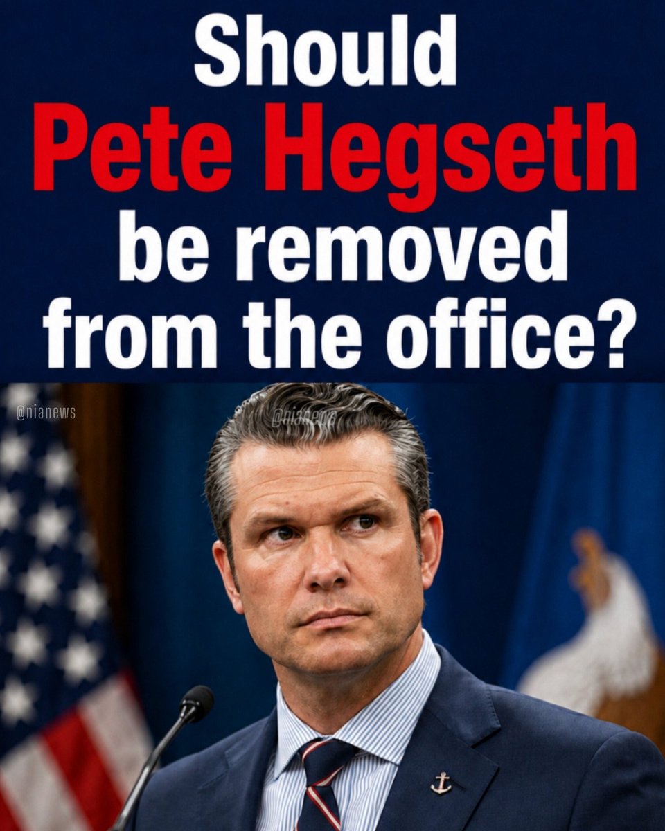 BarronTrum38's tweet photo. Should Pete Hegseth Be Removed From The Office!

🟢 YES  

🔴 NO https://t.co/87Sqg2xil2