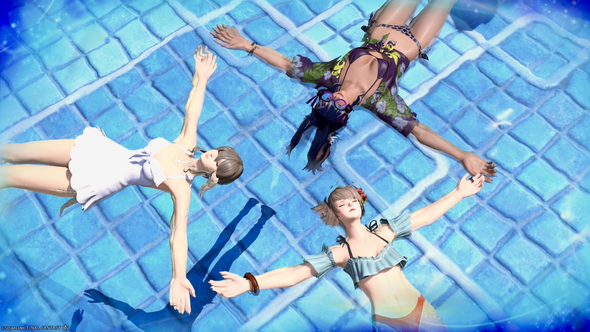 FF14_Phul's tweet photo. 👙🏖️

#FF14 #紅蓮祭 https://t.co/hYxROKBHLY