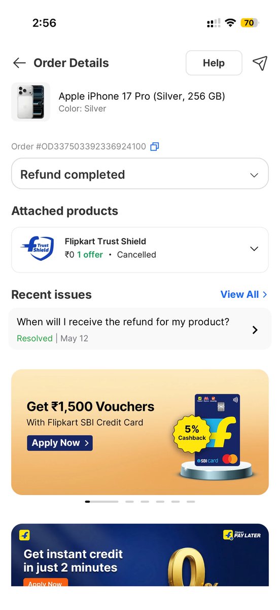 TirthaniDishank's tweet photo. @flipkartsupport Nope i’ll stop ordering from you guys i’ll take this matter to consumer form case &amp; demanding compensation for my mental harassment  as this was not my first order so fuck you flipkart https://t.co/TiyqPSUmtO