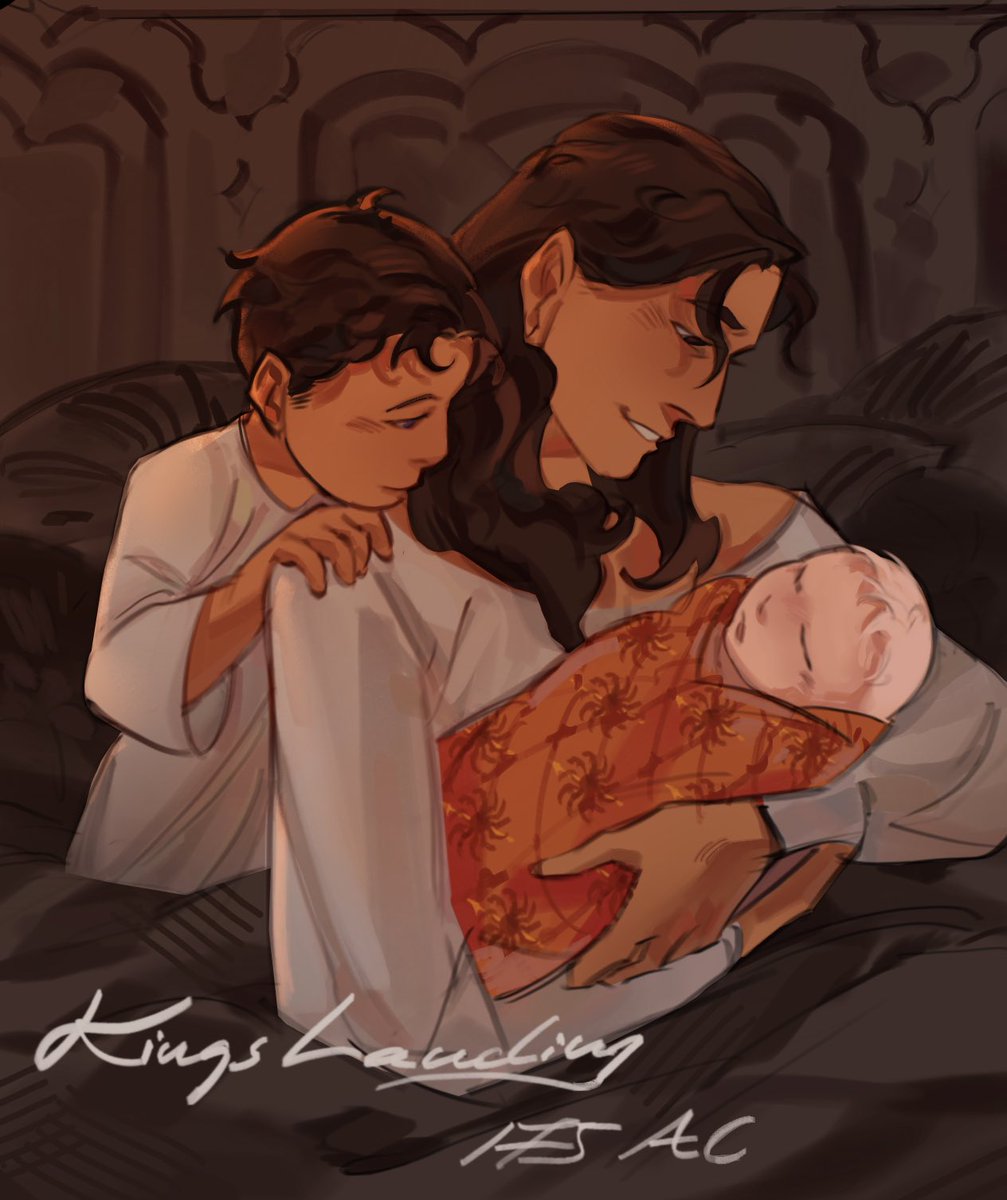 _vanadis_q's tweet photo. Day 1: Parent #hammeranvilweek 

Myriah with her boys https://t.co/ftTcOMLj0X