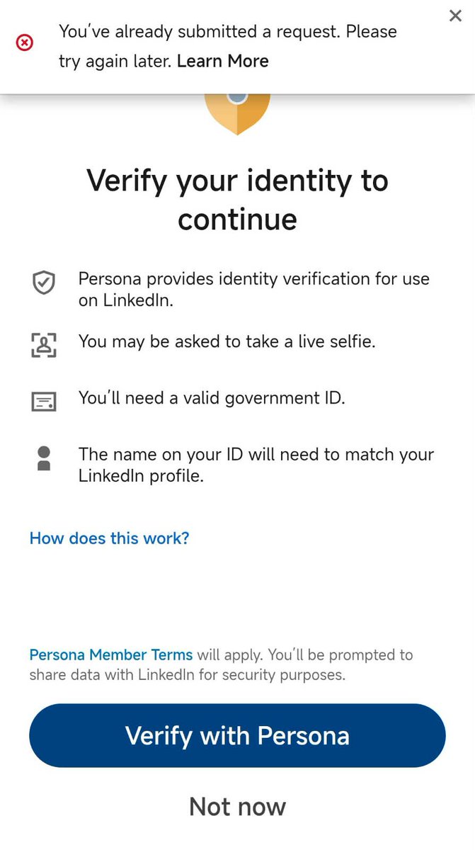 Christookulian's tweet photo. hi may i have your attention @LinkedInHelp @LinkedIn 

Reply me like you did to others. dont ignore me, I am real human, i did verifiy my ID like your system ask. but no reply, no email, I text you maniy times, you guys simply ignore me. this is not helpful. https://t.co/L6Hwe35FzO