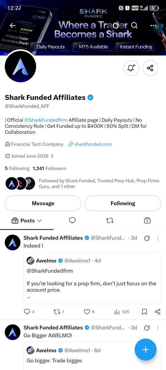 _Ygub's tweet photo. @SharkFundedfirm @SharkFunded_AFF @ibrahimshkh10 🦈 Done https://t.co/nQPEzNPFvh