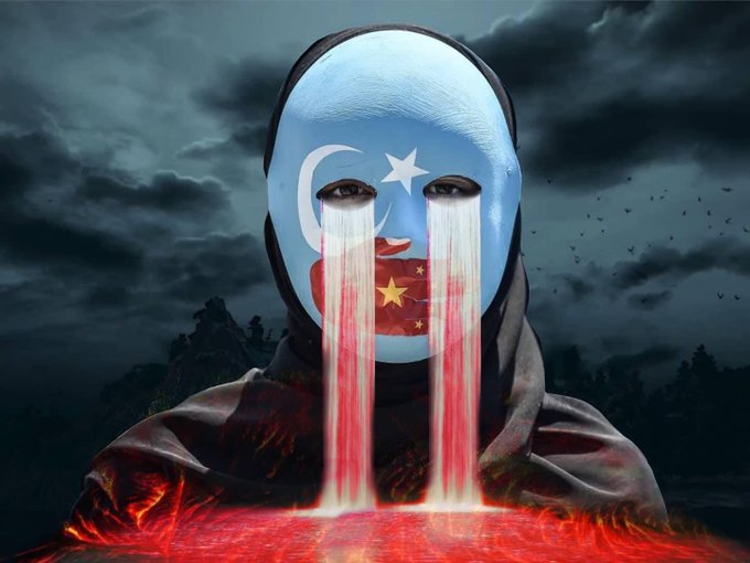MametEdham's tweet photo. The crimes against #Islam in China 🇨🇳 are 100 million times greater than France ! So #Boycott #China #Uyghur https://t.co/0CcjKX9dvv
