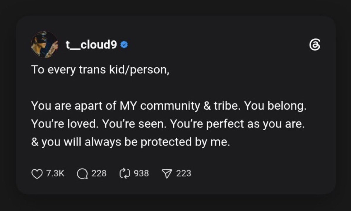 JayVTheGreat's tweet photo. Someone should tell Chicago Sky’s guard, Natasha Cloud, that trans kids do not exist; and pretending like they do, comforting their confusion only causes more harm. 
Saying “you’re perfect as you are” should be the foundation of children’s identities before they’re led to believe that they’re not; hence them being led to believe that they’re not the gender that they were born as. 
People love to play these “freedom fighter,” and “social revolutionary” roles while leaving out the truth. They’re fighting for darkness, not light.
