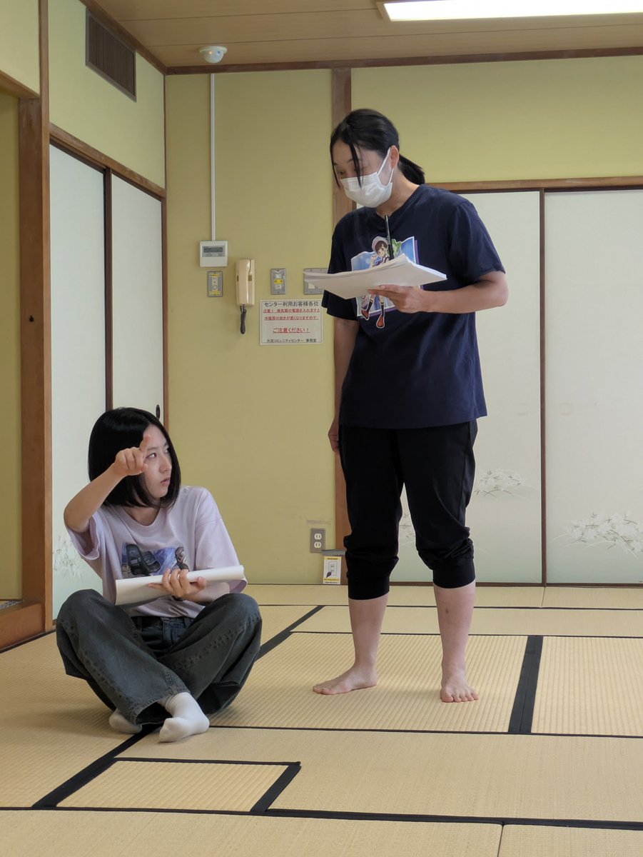 nami_voiconne's tweet photo. #ルビサイ

稽古でした。
本役も代役もさせていただきながら、学ぶ日々です。
少しずつ遊ぶ余裕が出てくる場面もあり、楽しい稽古になりました。

きっともっと楽しくなりますので、ぜひ御予約時お願いします！

【予約】
https://t.co/8hMoK1tgEK https://t.co/BTKcKNOcRN