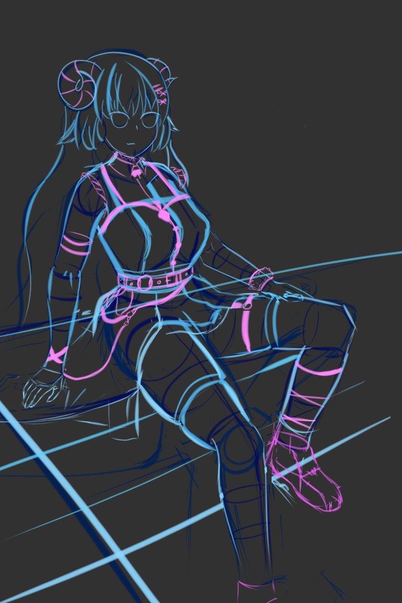 Mofumaze's tweet photo. Trying to step up the level of details from my last drawing
I hope I can actually pull it off but I'm still confident with that sketch so far !
#sktech #WIPㅤ #BeginnerArtist https://t.co/naa3GLnsGd