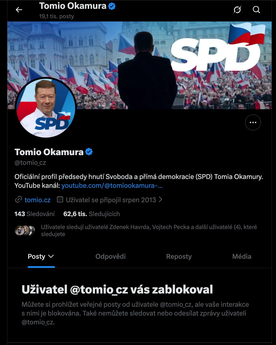 CZMartinX's tweet photo. Tolik k maximální svobodě slova podle Pitomia. 😆 https://t.co/GdEHjGw5r8