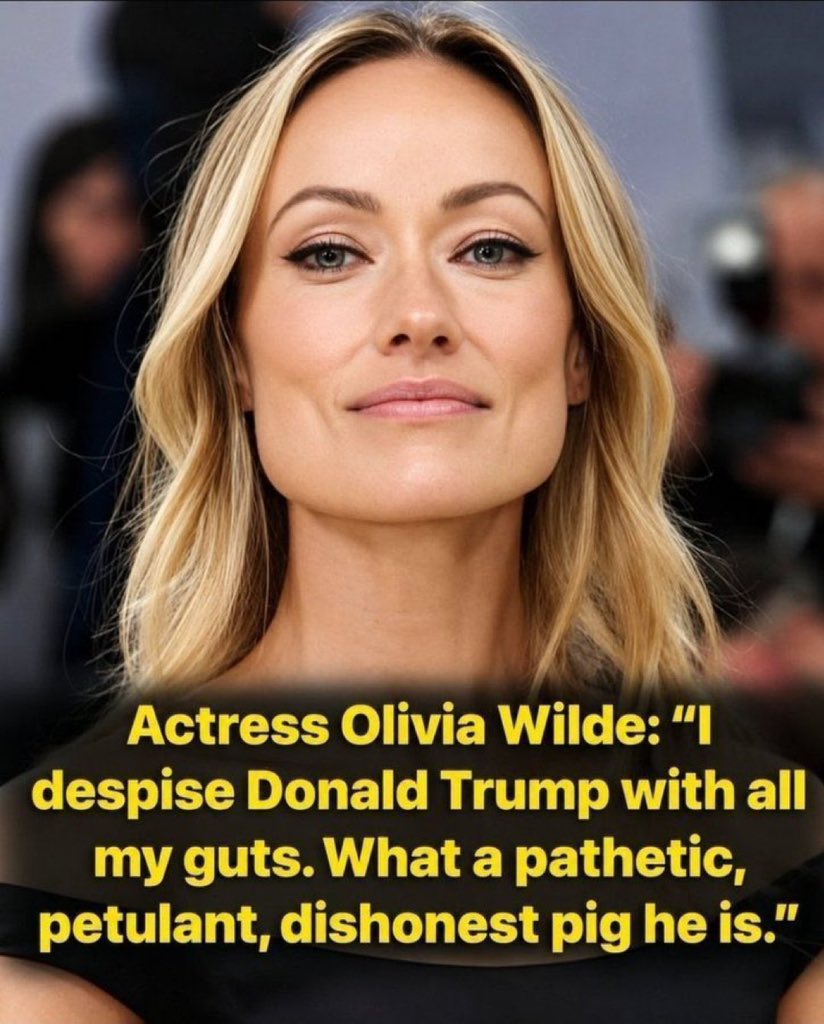 QTruth001's tweet photo. Do you agree with Olivia Wilde’s criticism of Donald Trump?

🅰️ Yes — She’s right
🅱️ No — She’s wrong

Follow for more 👉@QTruth001 https://t.co/x75CPUvz25