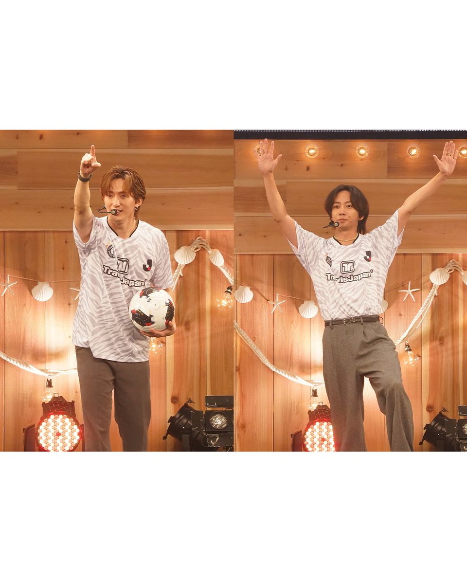 kerutomeru_cx's tweet photo. 今夜11時の #けるとめる は𖥔🎟️

約3000人が熱狂🔥.ᐟ
Ｊリーグ開幕前日に行われた
けるとめるライブ🎤 ༘*♪

けるとめるファミリー #鄭大世 さんをゲストに迎え
コソ練発表会のリベンジ୧( )୨に
歌唱パフォーマンスも˙⋆✮
Ｊリーグクイズにも挑戦⊹˚⋆💡

お見逃しなく◔◡◔

#TravisJapan
#トラジャ https://t.co/9ogC3OdBD3