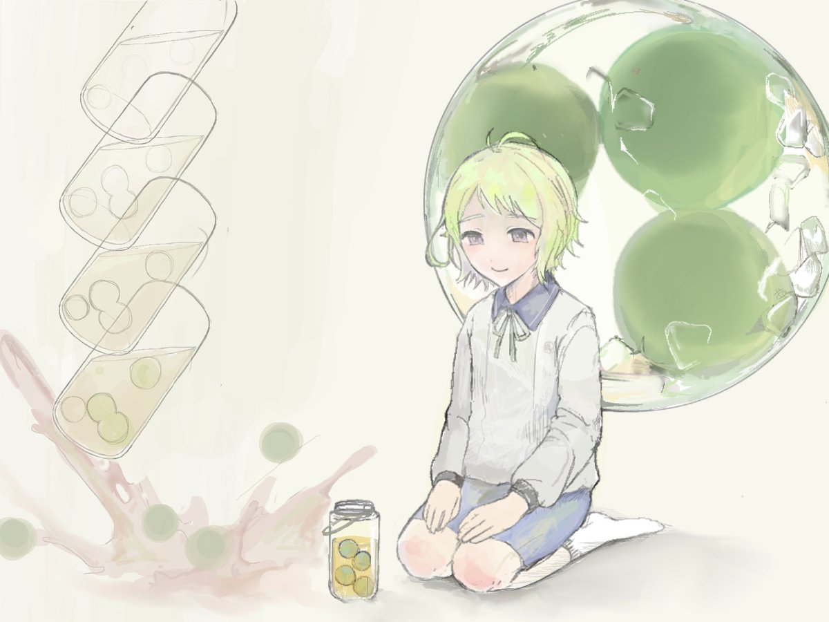 ahoge_5's tweet photo. 桃梅 https://t.co/zuraqgT9d3