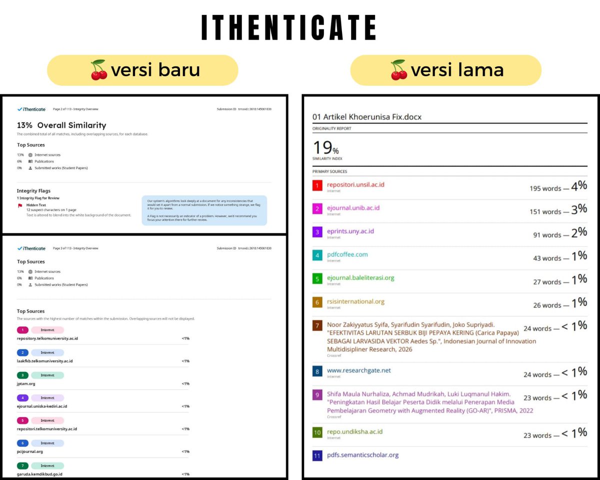 Mchlchen's tweet photo. haii guys, ready cek turnitin dan cek ai, ini untuk pl nya yaa! 
yang mau cek langsung wa ke : https://t.co/1NauCl5Aap

#turnitin #jokitugas #ithenticate #cekai #ai #quillbot #gptzero https://t.co/taGhVDhGf2