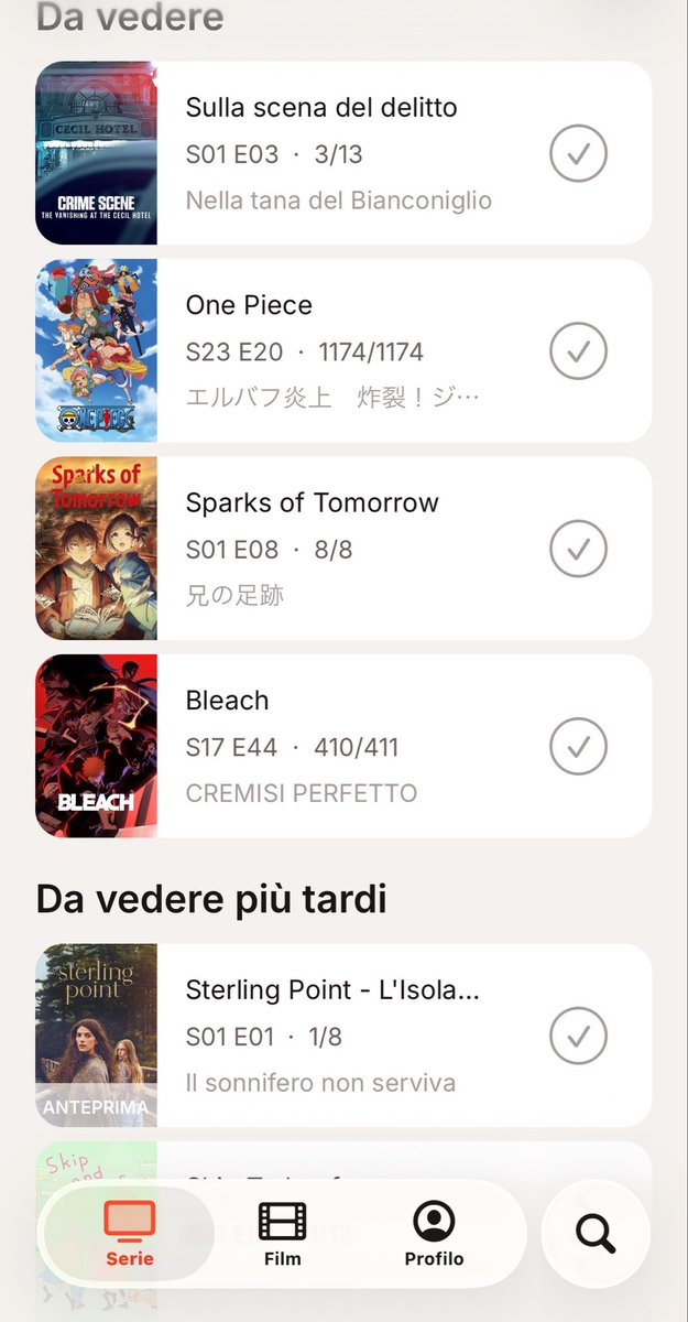 _softiedreamer's tweet photo. @bingersapp Hello! I’ve wrote you many times about this problem but i never got an answer. I keep seeing my watchlist under the section of the episodes to see and i’m not able to hide it completely. I do it but every time i close and open the app it reappears, can you fix it please? https://t.co/M6n1qVbbKS