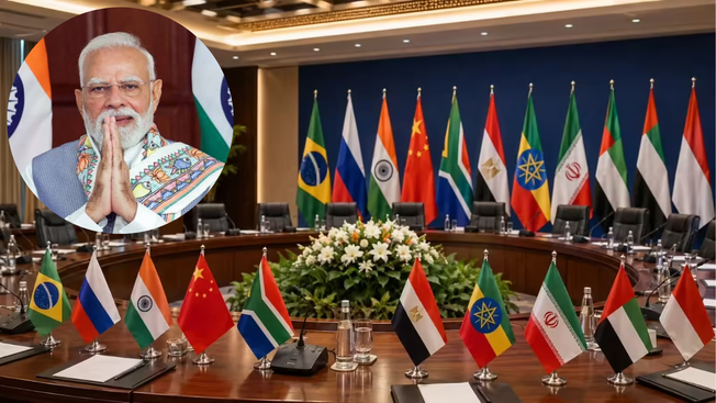 TNPNEWS1's tweet photo. BRICS Summit 2026: 20 देशों की मेहमाननवाजी करेगा भारत, दिल्ली में दिखेगा ग्लोबल पावर
READ STORY : https://t.co/vZpgWwkpn4
#BRICS2026 #BRICSSummit #NewDelhi #PMModi #IndiaDiplomacy #GlobalSummit #WorldNews #ForeignPolicy #IndiaNews @PMOIndia @narendramodi https://t.co/PSvqmuvdhq