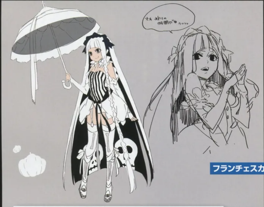 BerserkChip's tweet photo. OH MY GOD FRANCESCA WAS IN THE SAME VOLUME💀💀💀 https://t.co/JlREhaWojD