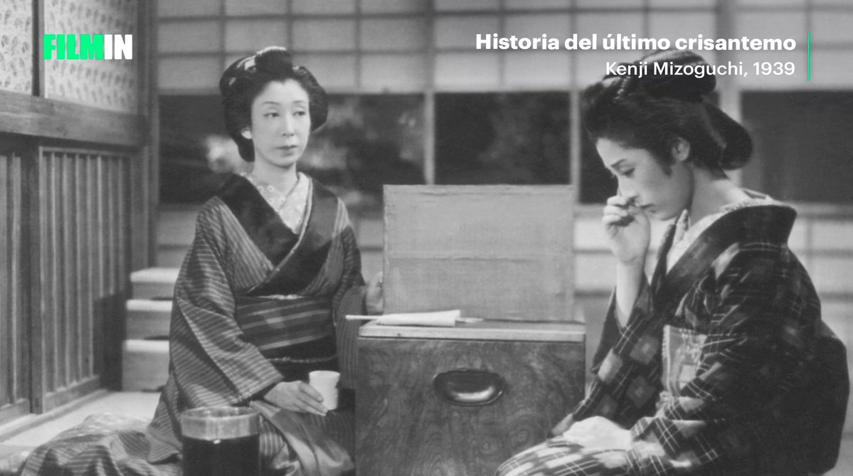 Filmin's tweet photo. Se cumplen 70 años del fallecimiento de Kenji Mizoguchi, uno de los padres del cine japonés.

Retrató una sociedad cambiante, destacando el papel de la mujer, a través de una técnica formal muy depurada: una escena–un plano. https://t.co/twhN4OXCkh