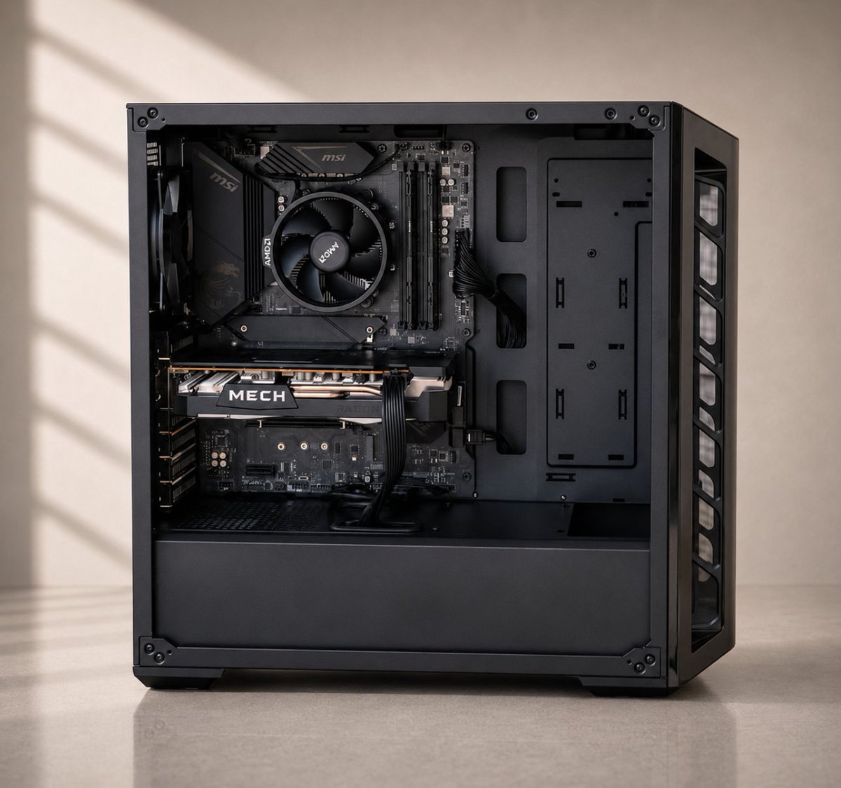 _Wireon's tweet photo. Budget build, serious play. 📷📷
This black-on-black setup proves you don’t need to spend big to game smooth.
Built for reliable 1080p performance without sacrificing style.
10% OFF your first order! Shop now 👇
https://t.co/YBq05ErQh3 https://t.co/3pwboMSdpJ