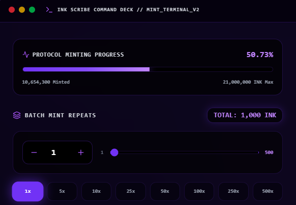 Ink_Scriibe's tweet photo. 50% ALREADY MINTED

https://t.co/1gMB56oX1A

Something is coming… 🔥

Drop your EVM wallet below https://t.co/0tYaq1sAgv