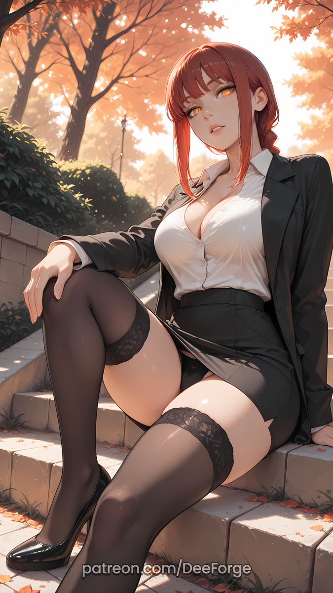 DeeForgeAnime's tweet photo. Makima | Chainsaw Man https://t.co/snrTnuWFz3