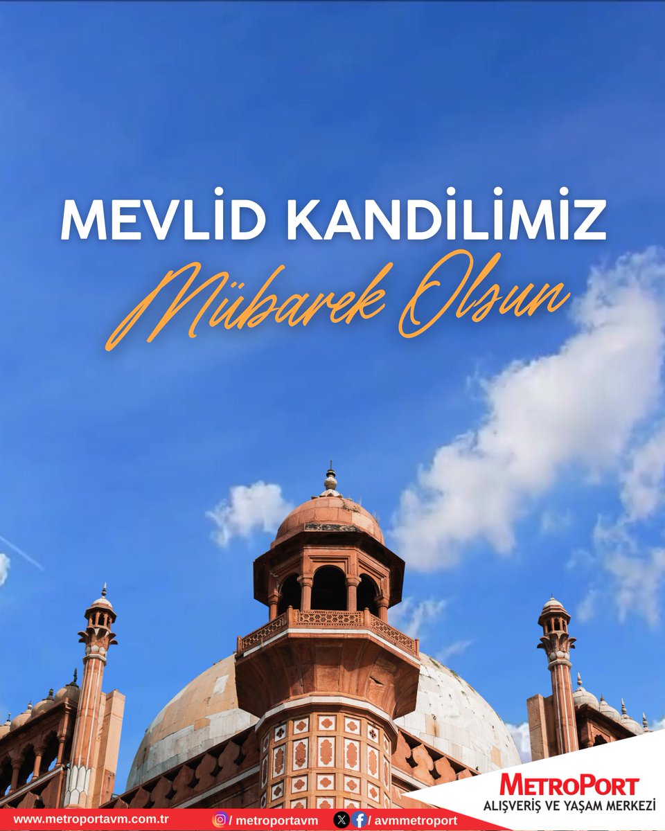 AvmMetroport's tweet photo. Mevlid Kandilimiz Mübarek Olsun 🌸
#mevli̇d #mevlidkandili #mevlidkandilimizmübarekolsun #MetroportAVM https://t.co/MdBIKzg7QV
