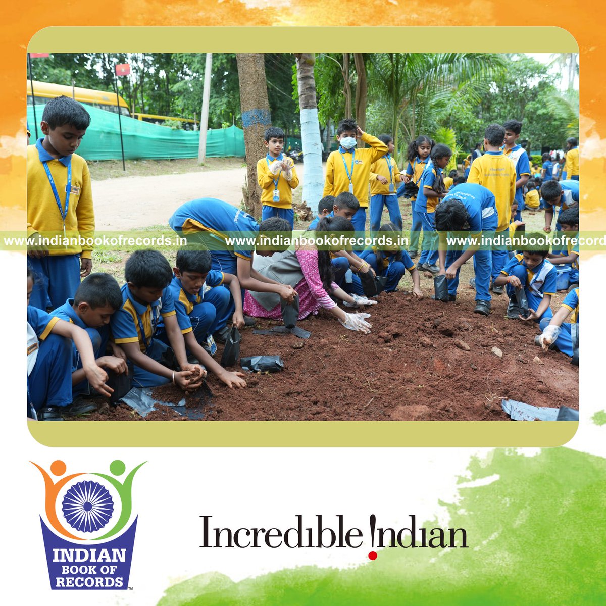 RecordsIndia's tweet photo. Maximum Grow Bags Planted with Seeds in 2 Hours by a Team (Single Venue)

Record Reference Number: IBRS20245620

Visit our Official Website:
https://t.co/JPHWe7cPpl https://t.co/hTrqduSWB3