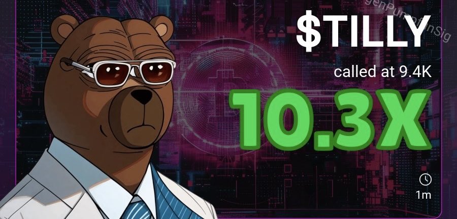 Gh8stxx's tweet photo. $TILLY
10.3x https://t.co/xNAQ6zaJ3H