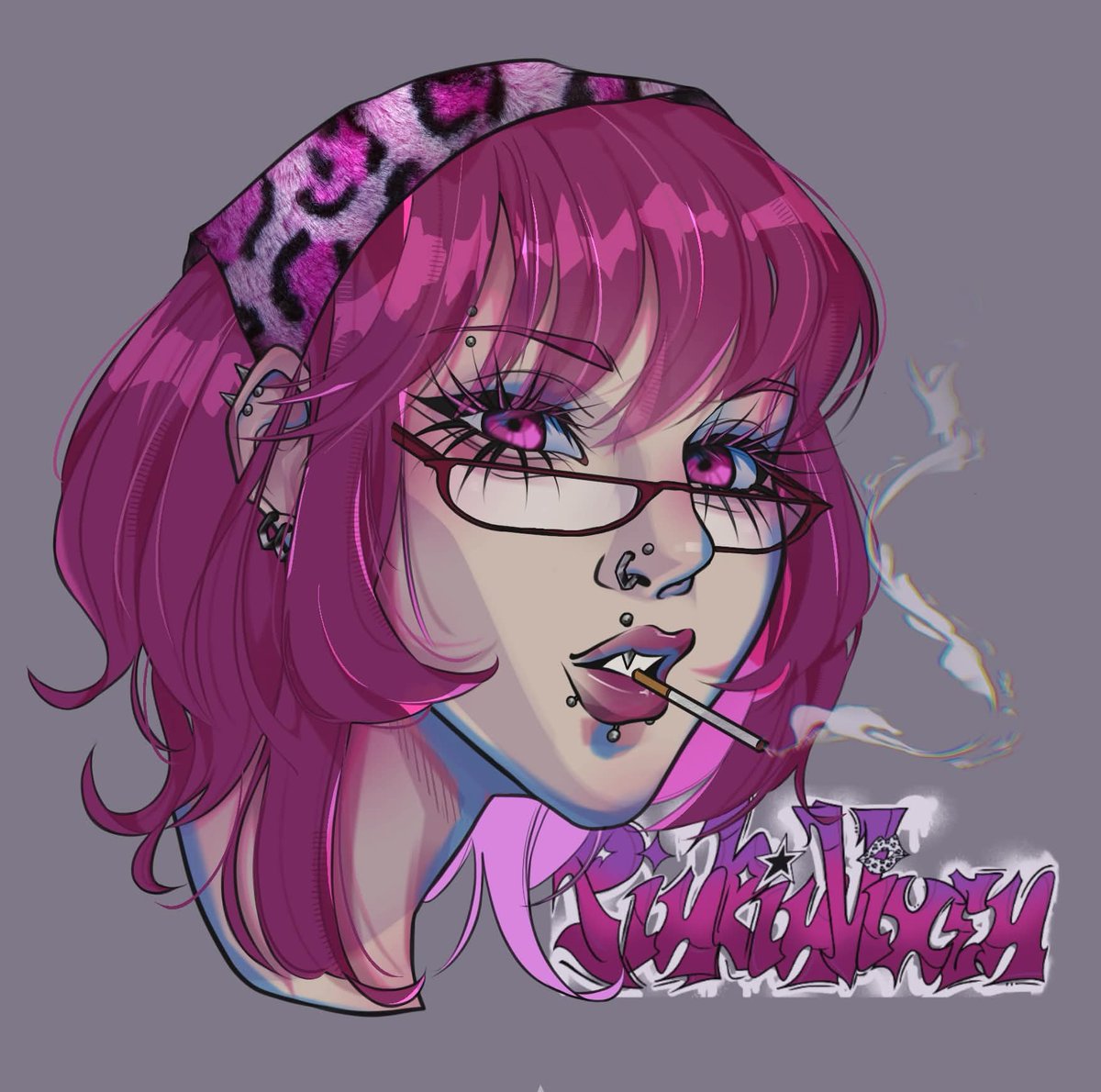 Elgr6v's tweet photo. Hey, I'm Pinkin Vixen or simply Vixen works! Still fresh to the scene, I enjoy all things creative, but my main medium is digital. I do typography designs, characterisations, and fanart. Would love to go around and get to know some names 🩷🎀

#digitalart #artmoots #newartist https://t.co/x8XpbZW3Jf