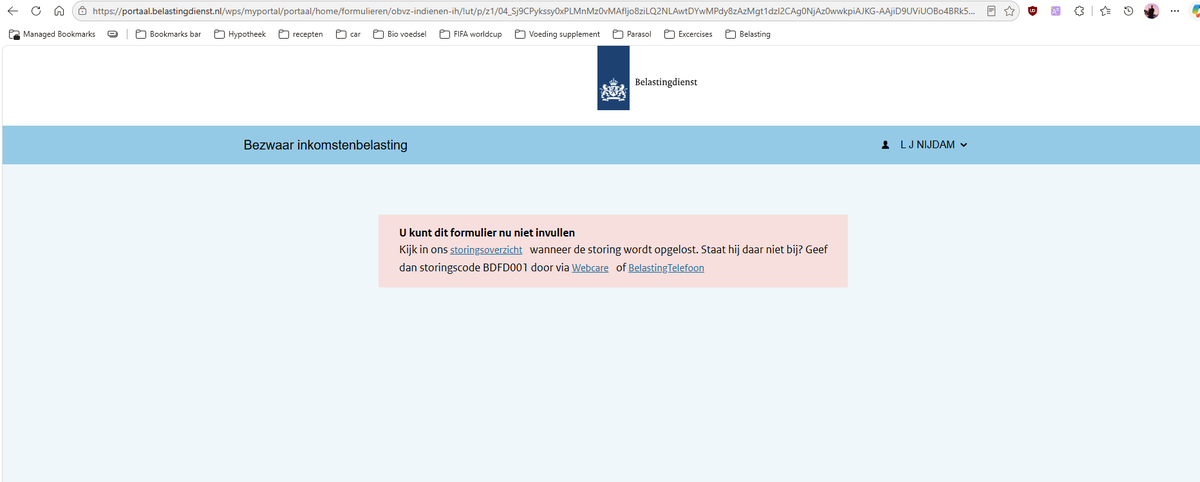 Socrates20191's tweet photo. @Belastingdienst Cookies verwijdert, maar nog steeds: https://t.co/aeN0wRydOs