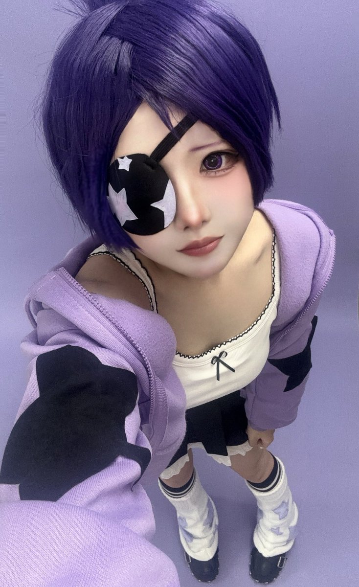 u1myon's tweet photo. cos
ﾅﾝｼﾞｬ🐱と星衣装★と制服のクロームちゃん3着撮影でしたꔛ😼💜 https://t.co/9bJKzZNOs2