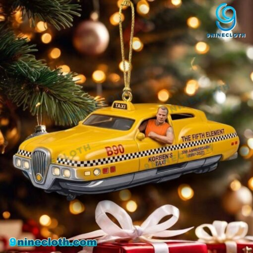 9ninecloth's tweet photo. The Fifth Element 30th Anniversary Korben’s Taxi Ornament
Hail a classic! Celebrate 30 years of sci-fi cinema with Korben’s iconic taxi ornament. 🚕✨
#TheFifthElement #KorbenDallas #SciFiDecor
Buy here: https://t.co/im1rKnY0gp https://t.co/tjePox7HdQ