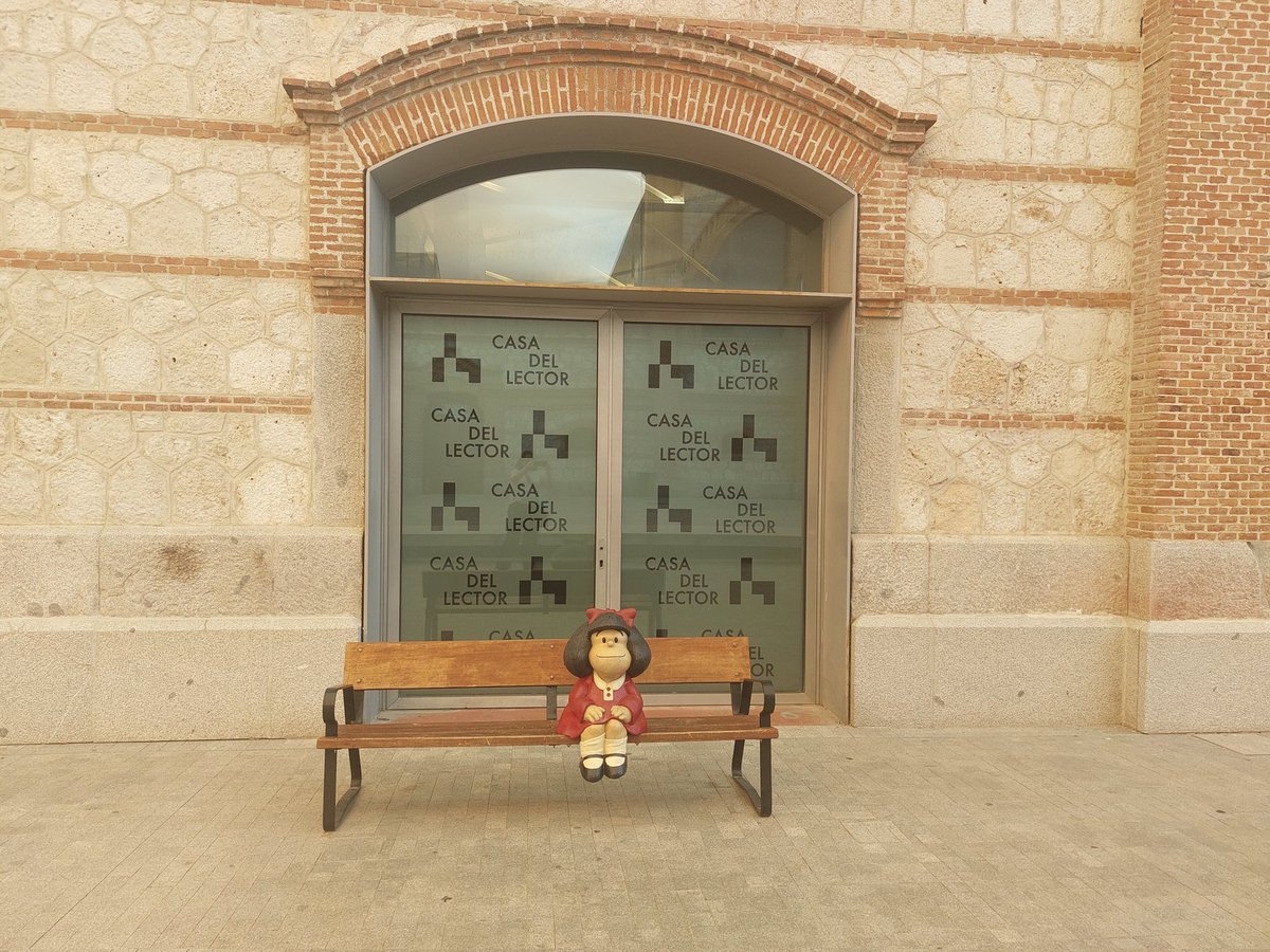 s_msonia's tweet photo. Hoy me siento como una pacifista en guerra contra los que no quieren la paz 🌏🕊
~ Mafalda ✍️
📷 By Sonia~ Madrid
#Mafalda #Paz #Nowar
#FelizLunes
📷 #MadridRio #Matadero https://t.co/0b0PNFhPUq