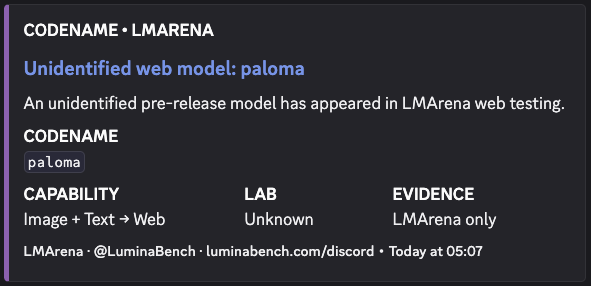 LuminaBench's tweet photo. 🚨Qwen might have two unreleased models in Arena  

A model codenamed "Paloma" looks like it could be a Qwen model  

Another unreleased model codenamed "Korrine" is likely a Qwen model too  

Paloma looks better than Korrine from first impressions https://t.co/8b8kTcTPQl