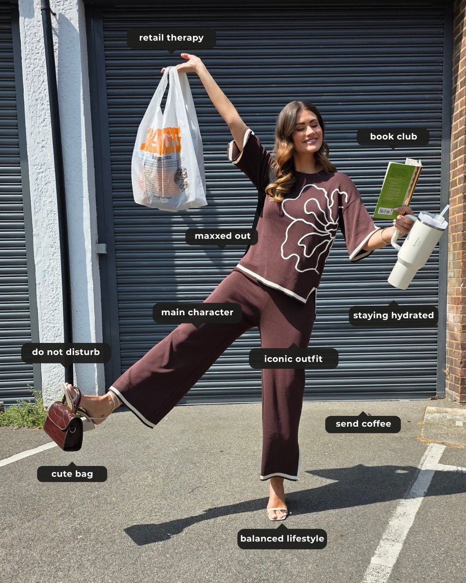 izabellondon's tweet photo. Your busy days just got styling 🤎 https://t.co/TRE35pdIZK

Our floral matching set is back just in time for the cooler evenings. It comes in an oversized fit with ½ sleeves and comfy high waisted trousers.

#IzabelLondon #Dress #Fashion #Style #WIWT https://t.co/aiZ8cAAxUR