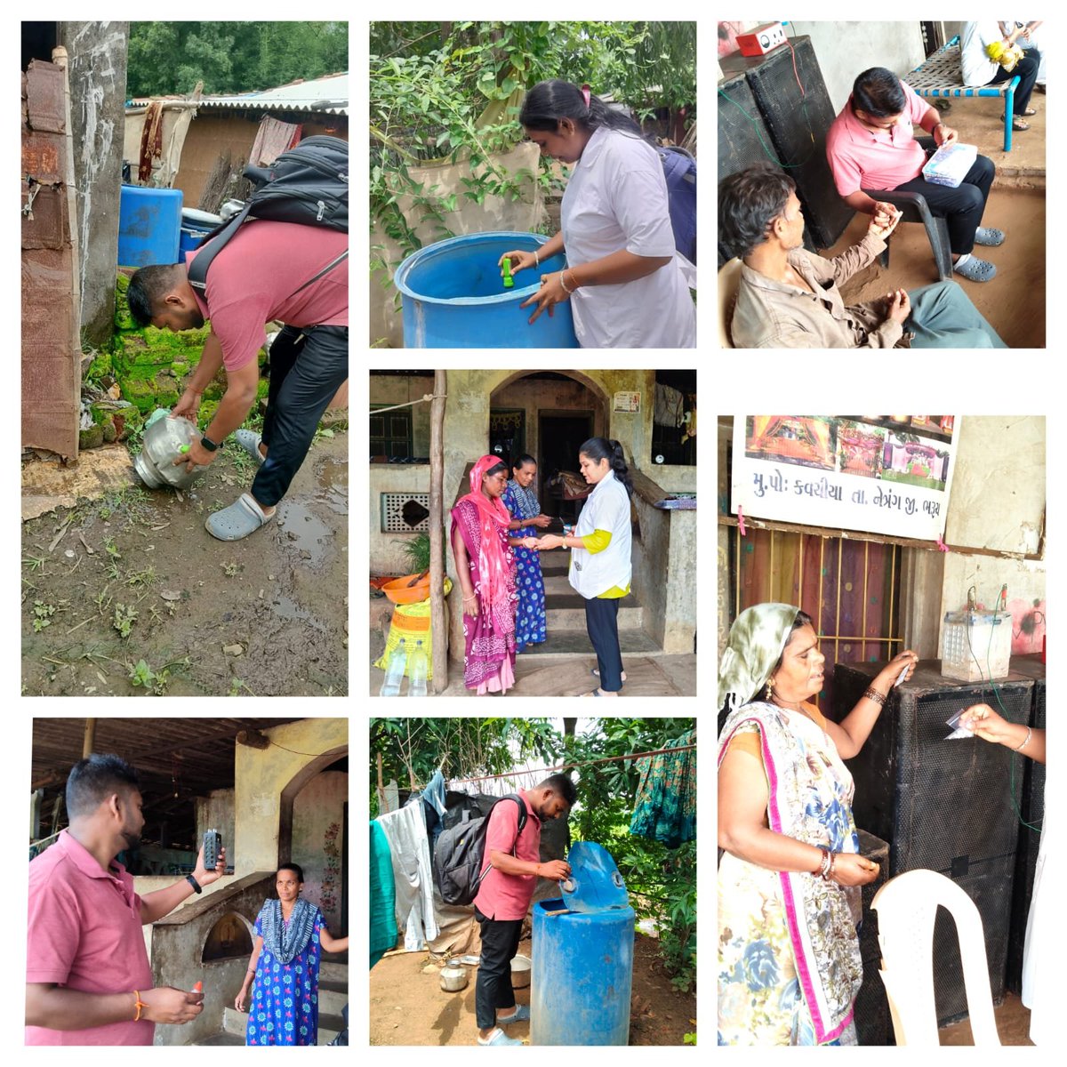 thonetrang77417's tweet photo. 🏥🇮🇳
#HEALTHTEAM
#NETRANGBLOCK
#HEALTHACTIVITIES
#care #PROTECT #DEASES
"તાલુકાના પ્રાઆકેન્દ્રોની ##આરોગ્યટીમો દ્વારા પોતાના #આયુષ્યમાનઆરોગ્યમઁદિરો ના વિસ્તારોમાં આરોગ્યલક્ષી કામગીરી..." https://t.co/sxwLMWbsEf