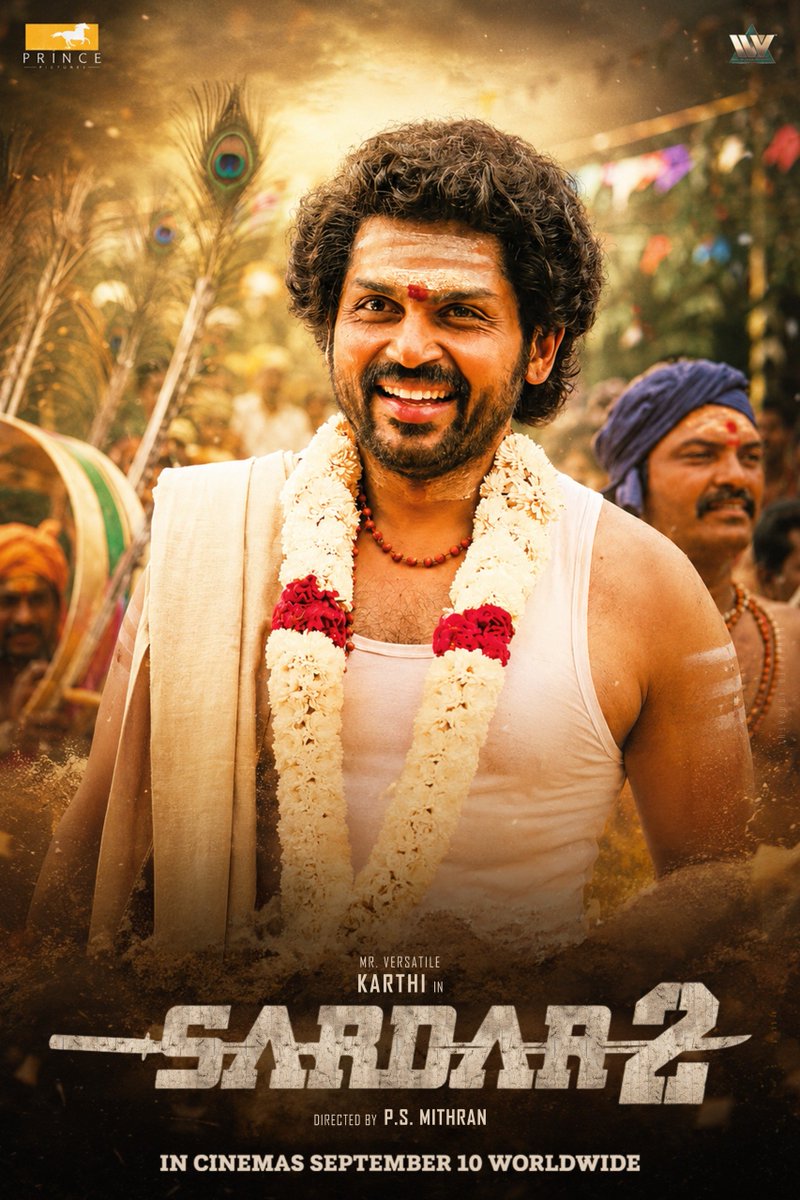 MKB_SANTHOSH23's tweet photo. • #Sardar2 - First Single Announcement Today 💥 A Murugan Song Loading From @SamCSmusic 🔥

@Karthi_Offl | #Karthi #MrVersatileKarthi https://t.co/LymJQt6BXZ