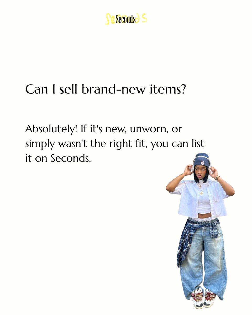 UseSeconds's tweet photo. Whether you have a brand-new piece that wasn’t the right fit or preloved pieces sitting in your wardrobe, there’s a place for them on Seconds. 

Ready to give your wardrobe a refresh?
Download the Seconds app https://t.co/GIRuuO6mPY

#Seconds #PrelovedFashion #SustainableFashion https://t.co/2GvJLPAqDt
