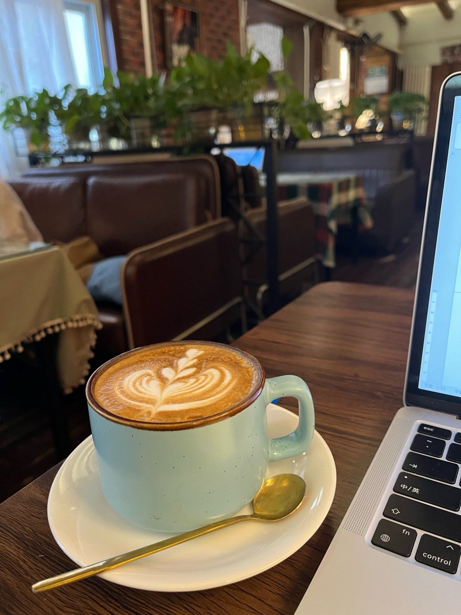 TElhfny's tweet photo. Working late at the desk, coffee’s my co-pilot tonight. The office is quiet but my to-do list is screaming—almost there!， https://t.co/BG6C9w39CA