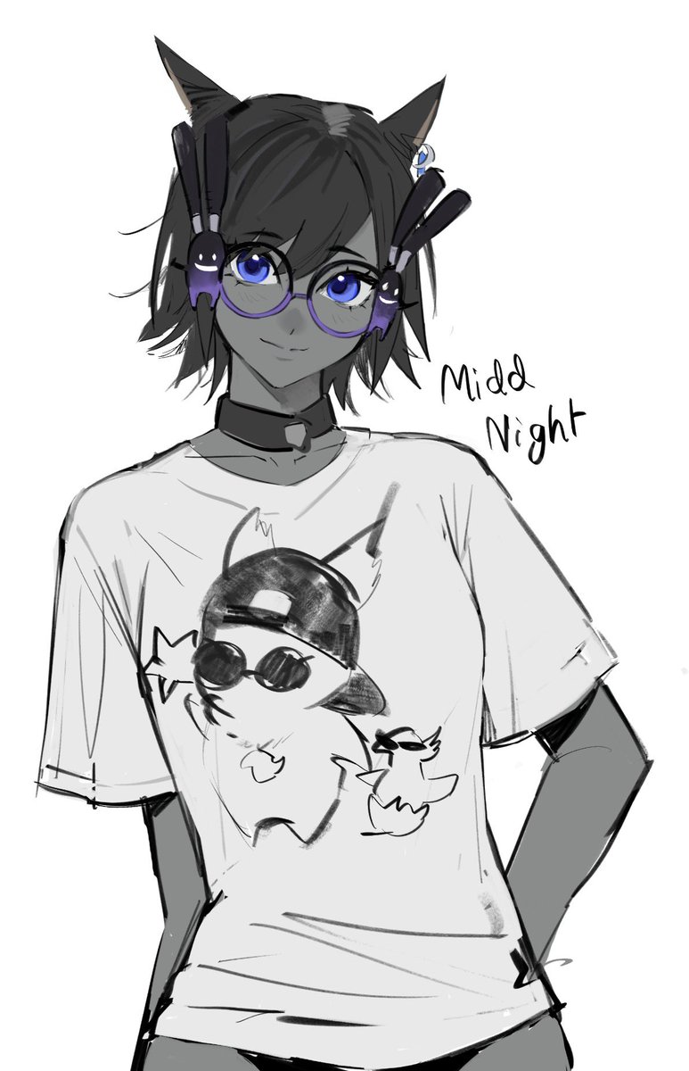 pinnip_metta's tweet photo. Midd Night doodle ! At Picto rest art party https://t.co/YHnu0n6P2E