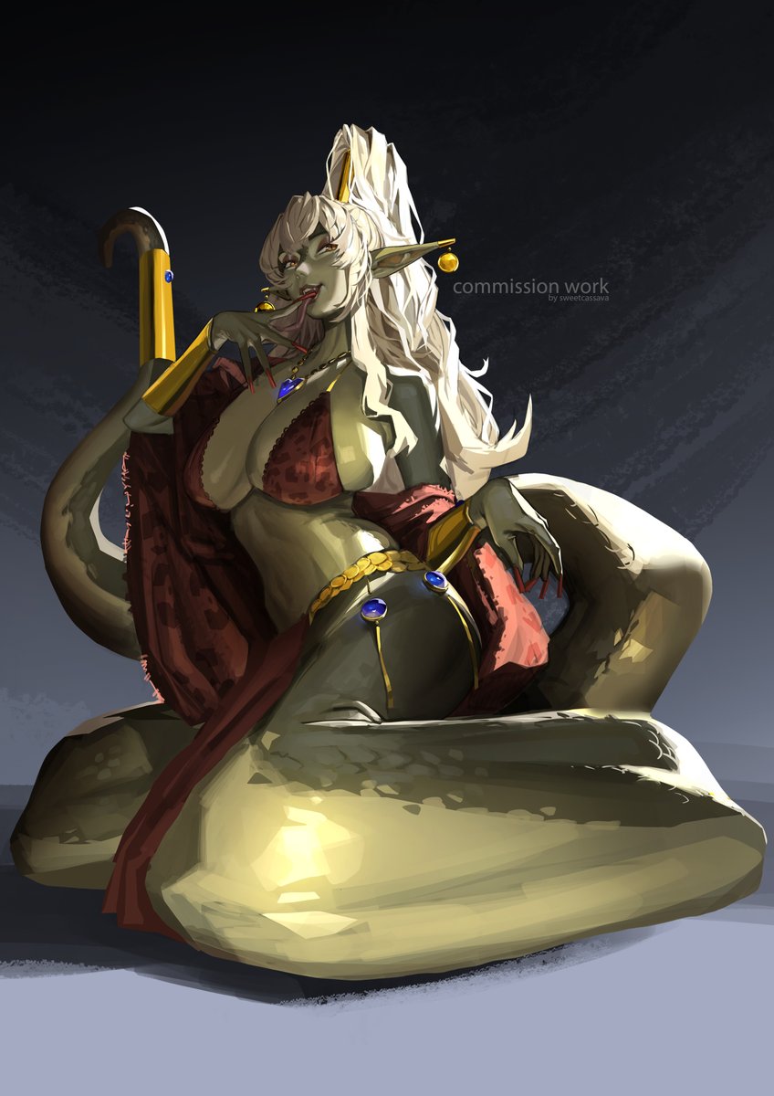 SweetCassava_'s tweet photo. commission artwork
request from @a_bounty_blues 
#commissionwork https://t.co/NIM1GiDVpI