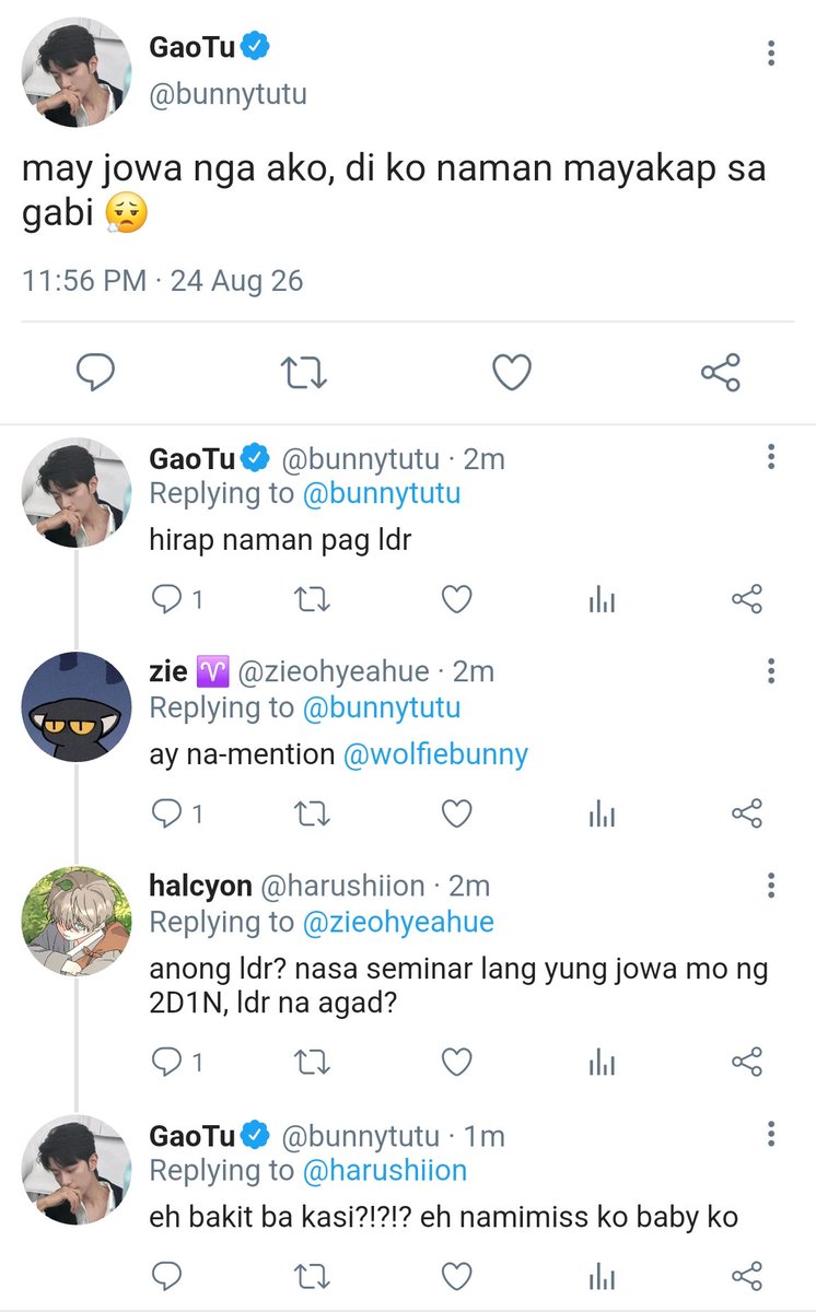 Nielle102295's tweet photo. Random #JiangLi #LangTu Filo socmed  one tweet AU

(Ang landi ng magjowa 🙄) https://t.co/sf7G2E1UkQ