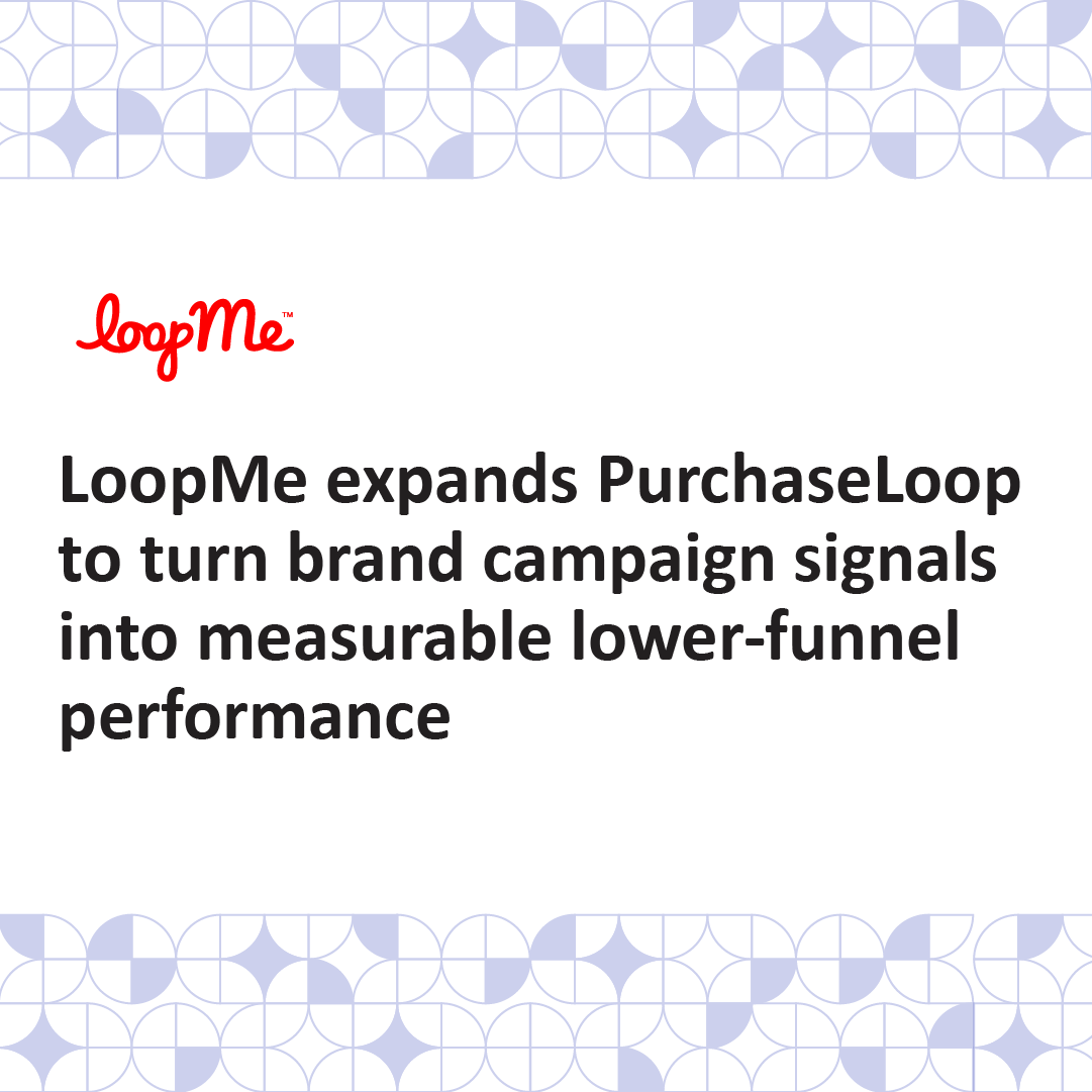 LoopMe's tweet photo. LoopMe’s AI optimization for brand now extends to lower-funnel outcomes, allowing advertisers to harness intelligence from their brand campaigns across two measurable performance tracks: https://t.co/z1eLIgDY1H https://t.co/TJFEwSL6Pz