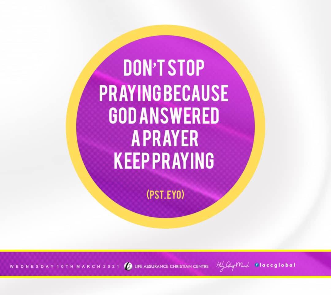 Pst_Eyo's tweet photo. Don't stop praying 

Prayer is nutrient for your seeds https://t.co/18lJHCVjAa