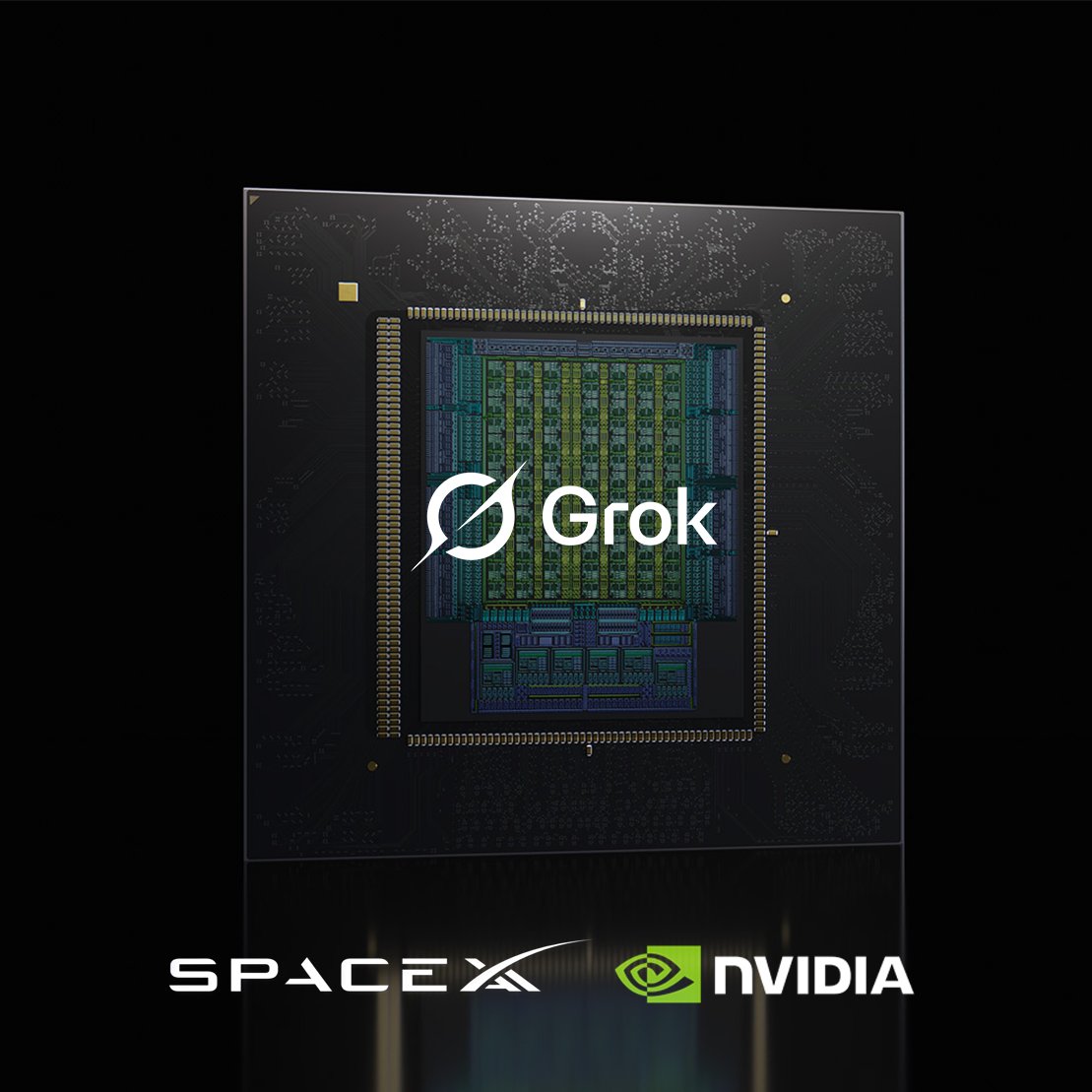cb_doge's tweet photo. BREAKING: NVIDIA just announced its Vera CPUs will power the next generation of Grok.

SpaceXAI will build Grok’s AI infrastructure on Vera Rubin, helping its agents use tools, execute code, process data and handle complex tasks faster as it scales toward gigawatts of compute. https://t.co/qEb4k8a1BD