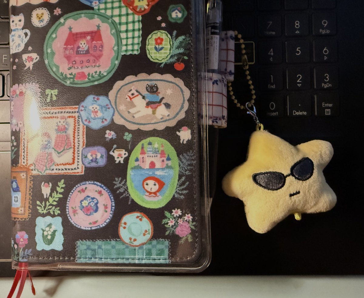0722chj's tweet photo. journaling companion ⭐️😎 https://t.co/447papGuGb