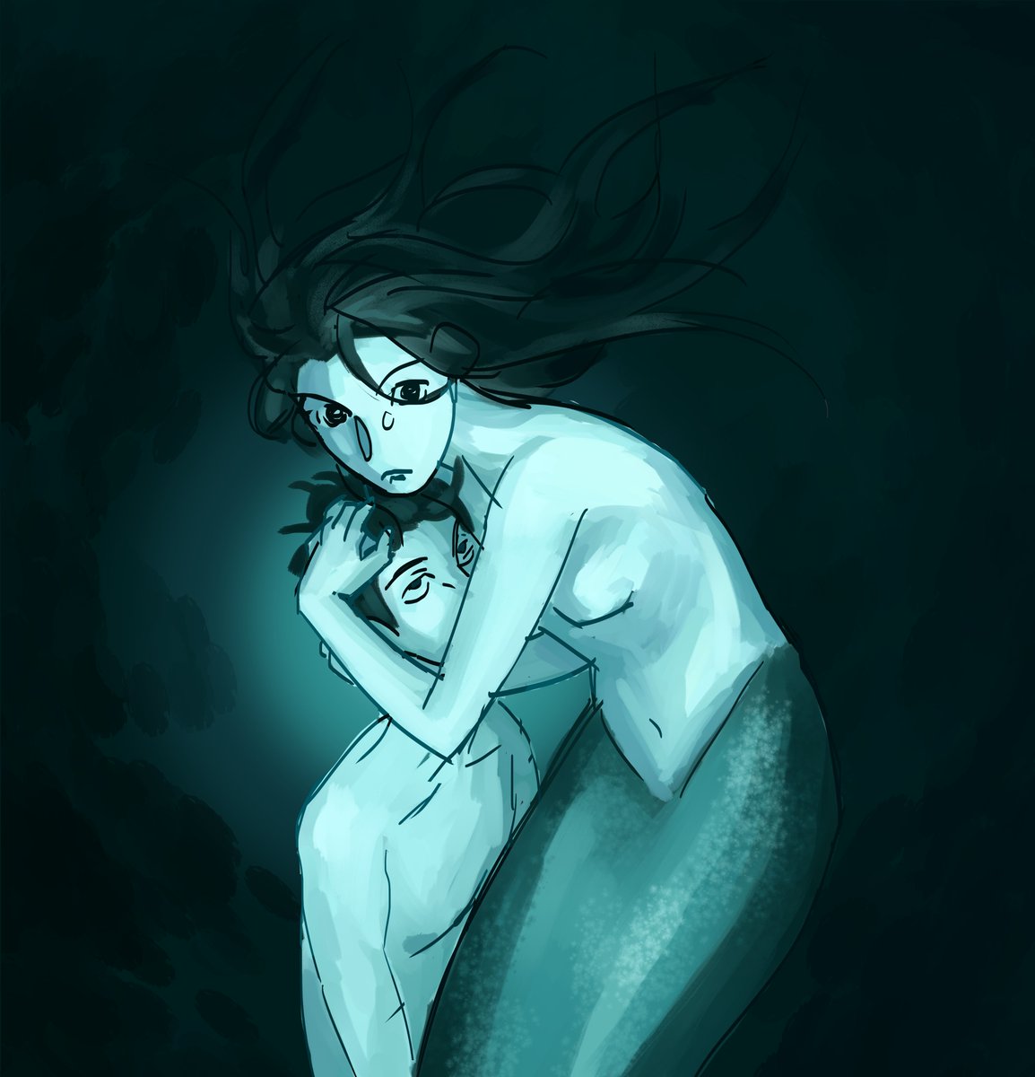 vushimushi's tweet photo. #mermaid https://t.co/87lmm5Q6dJ