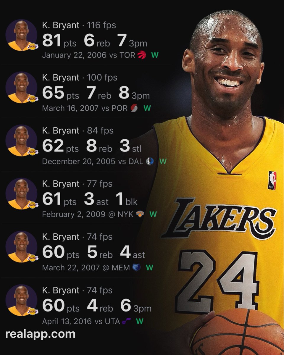 realapp's tweet photo. Happy Mamba Day - 8/24 https://t.co/0MTfLh3WVg