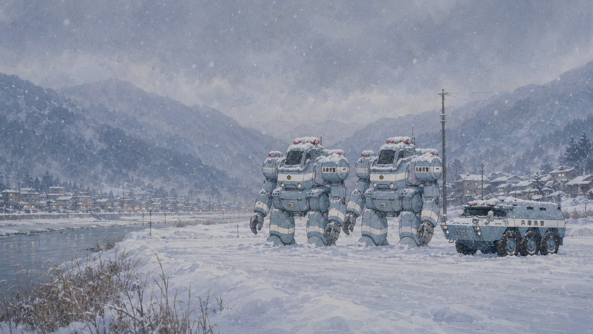 nanai_komusai's tweet photo. 城崎にて

兵庫県警機動重機隊

俺の作りよる御当地パトレイバー https://t.co/BDKEoz94Ll