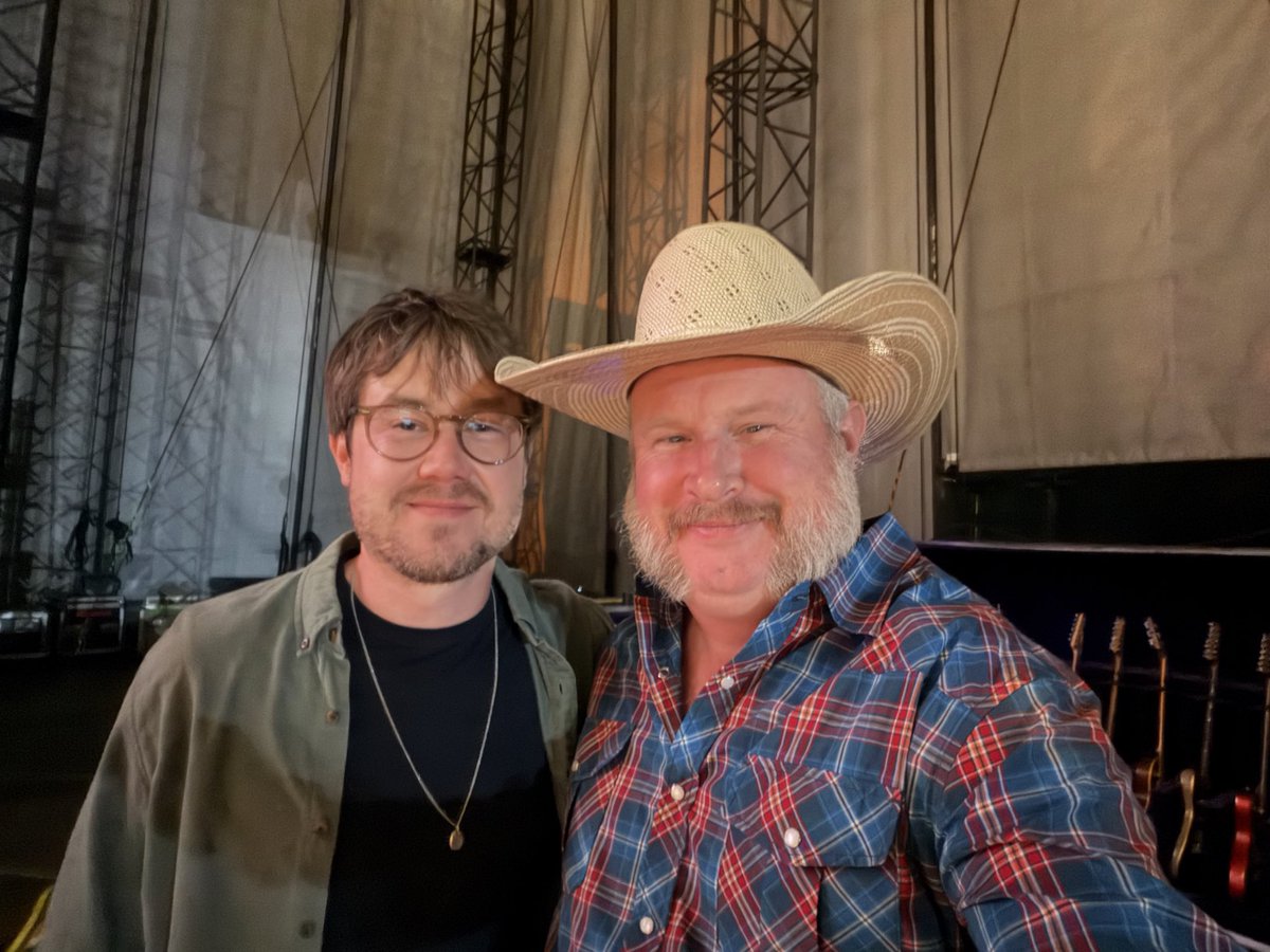 JRTheHandler's tweet photo. Great touring with my brother @RileyGreenMusic and his team the last few months. Good folks! #cowboyasitgetstour26 https://t.co/gVSuDhAwVF