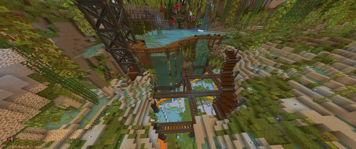 StasReylne's tweet photo. @Mebiras I mostly just build as I go but this time I wanted to make something nice so I'm designing it in creative.
I found this massive river accessible cave under the hill I decided to settle on and thought this could be a cool area for a port. https://t.co/Y82rt9bMl9